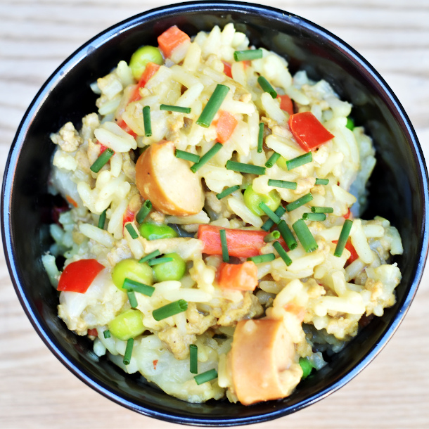 risret med kød og grønsager - one pot