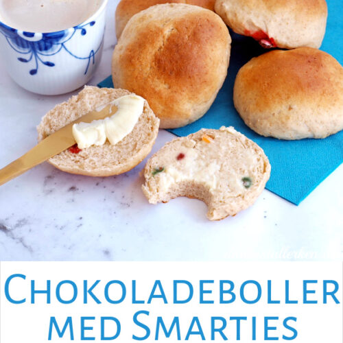Chokoladeboller med smarties