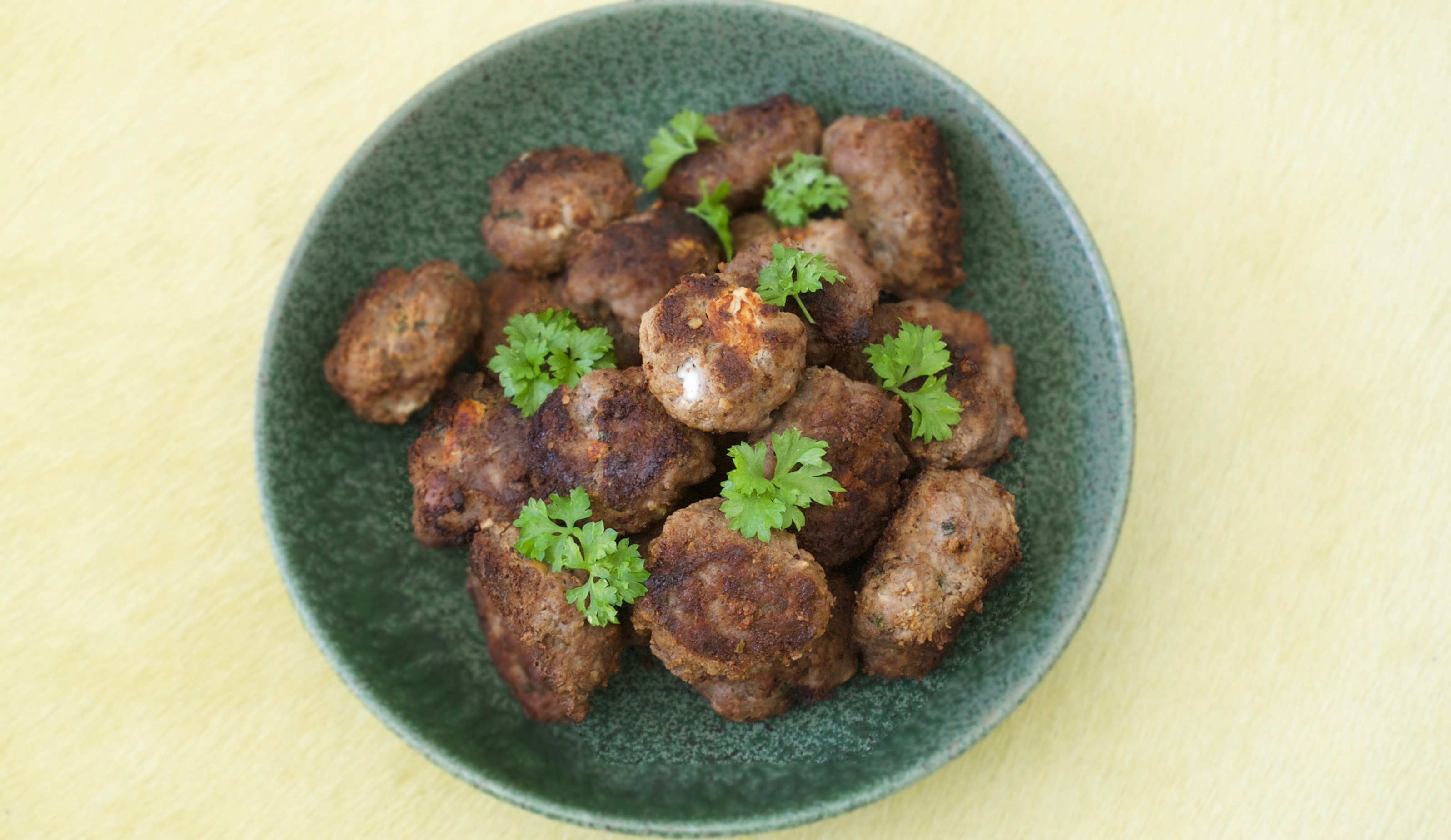 Krydrede kødboller
