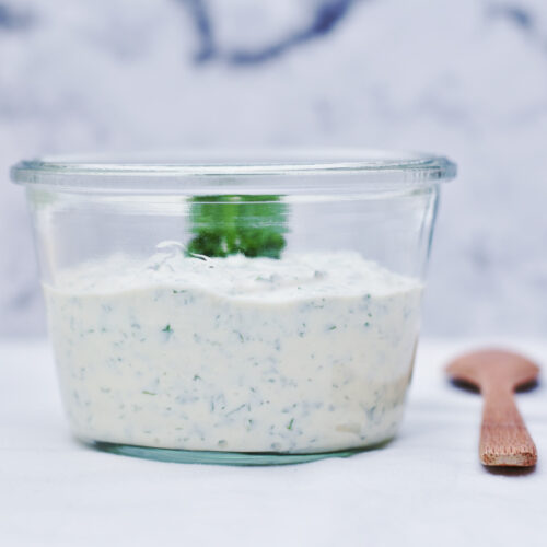 Creme fraiche dressing | Dagens tallerken Creme fraiche dressing | Dagens tallerken