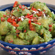 Kartoffelsalat med pesto