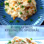 Rispilaf med kylling og spidskål