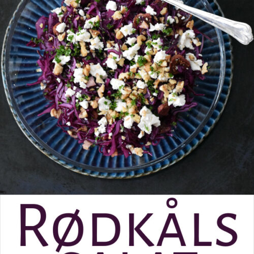 Rødkålssalat med feta