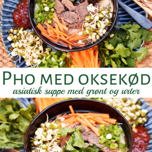 Pho med oksekød