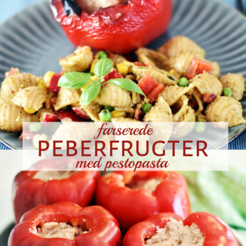 farserede peberfrugter
