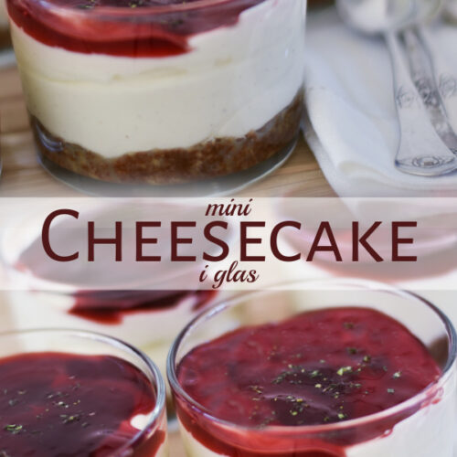cheesecake i glas