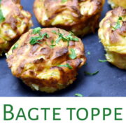 Bagte kartoffel-selleri toppe