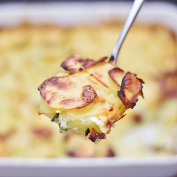 Kartoffel-squashgratin