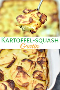 Kartoffel-squashgratin