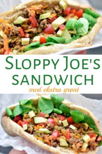 Sloppy Joe’s sandwich