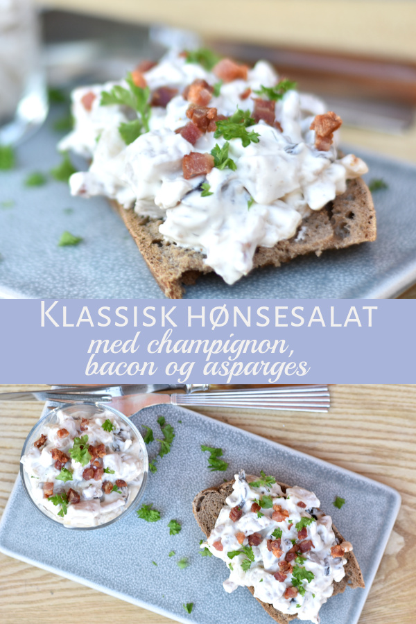 Klassisk Hønsesalat Med Asparges Og Bacon | Dagens Tallerken