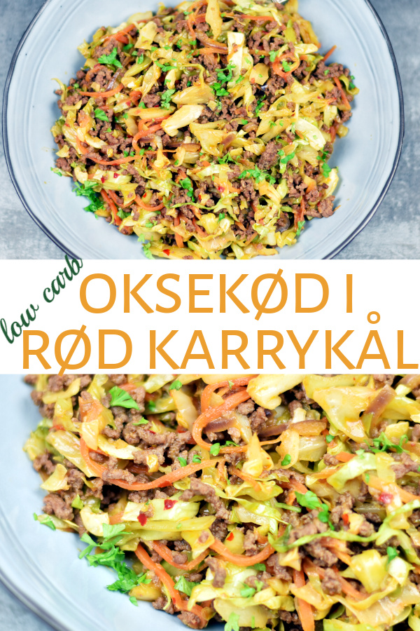Oksekød i rød karrykål