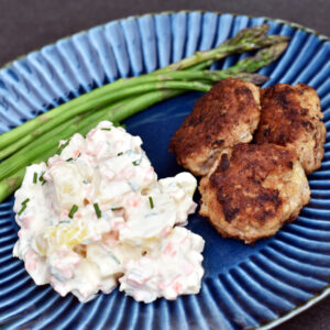 frikadeller med kartoffelsalat