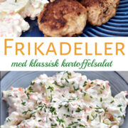 Frikadeller og kartoffelsalat
