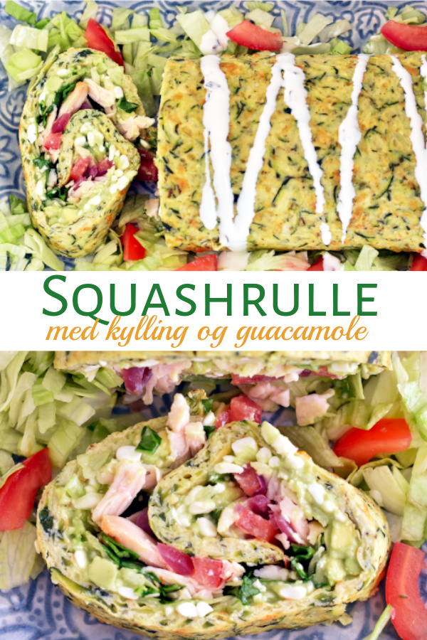 Squashrulle med kylling
