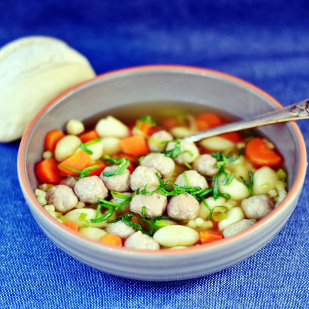 Oksekødssuppe
