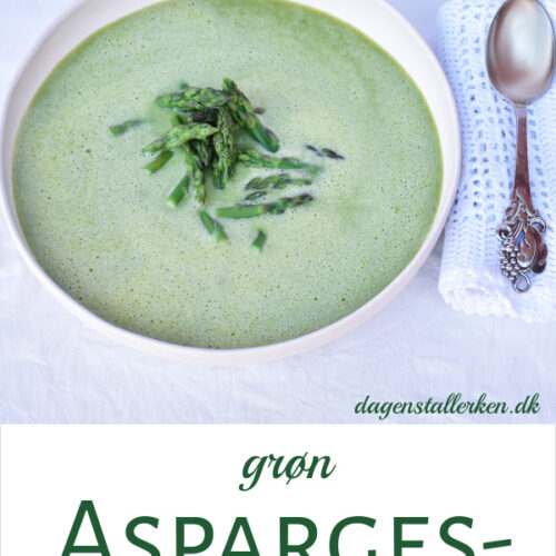 Grøn aspargessuppe