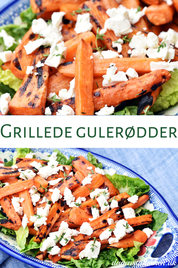 Grillede gulerødder
