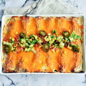 Enchiladas med kylling