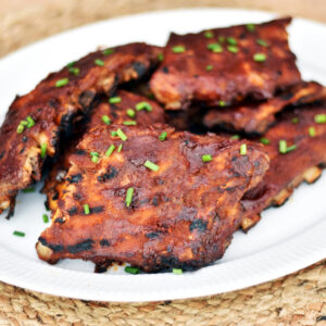 grillede spareribs