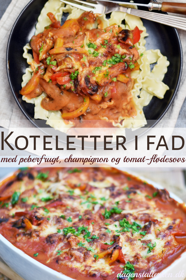 koteletter i fad
