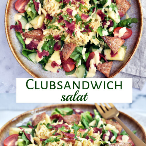 Clubsandwich salat