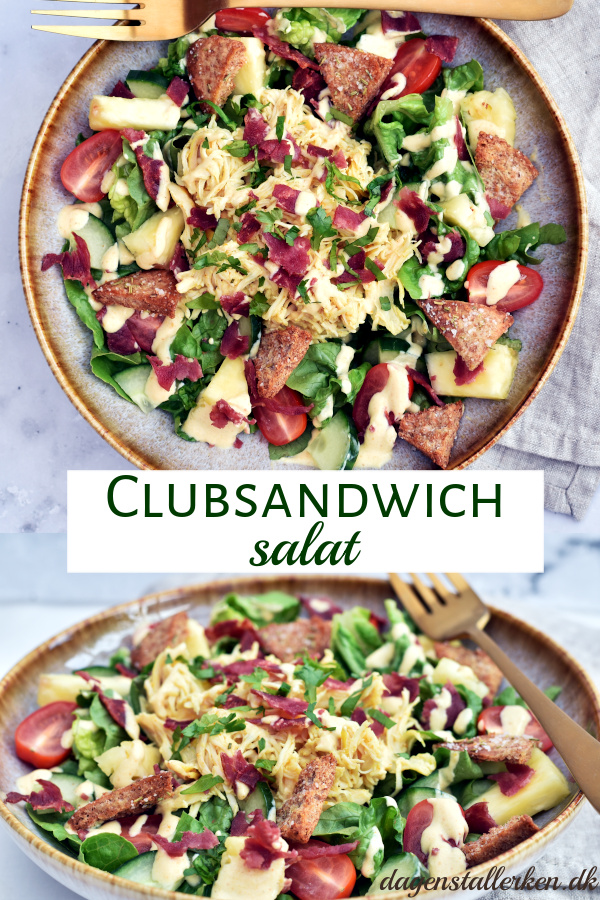 Clubsandwich salat