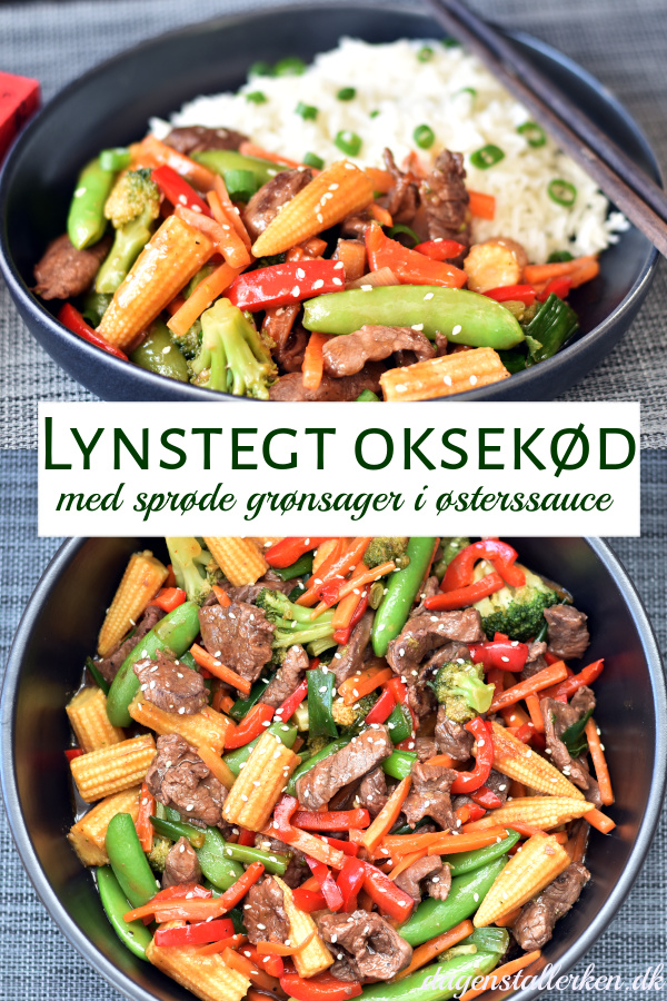 Oksekød i østerssauce