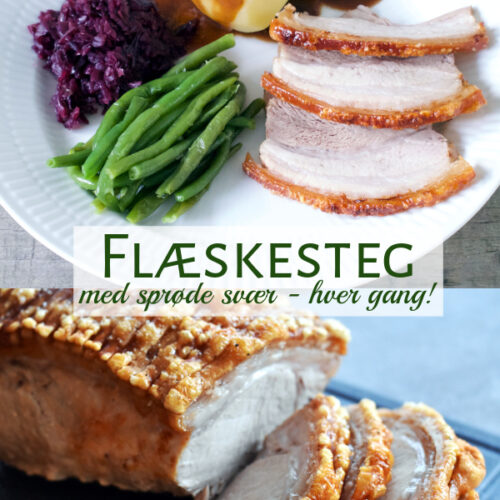 Klassisk flæskesteg med sprøde svær