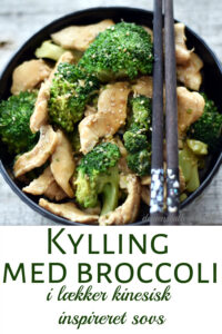 Kylling og broccoli stir fry