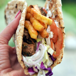 Gyros med tzatziki