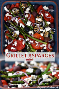Grillet asparges salat