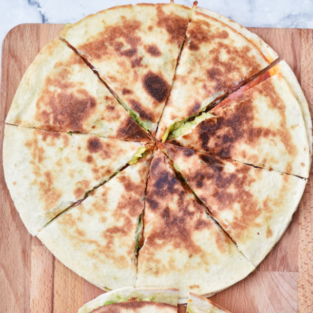 Chorizo quesedilla