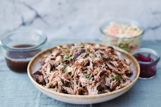 Pulled pork med cider