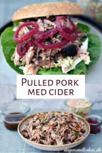 Pulled pork med cider