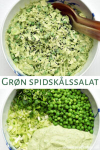 Grøn spidskålssalat