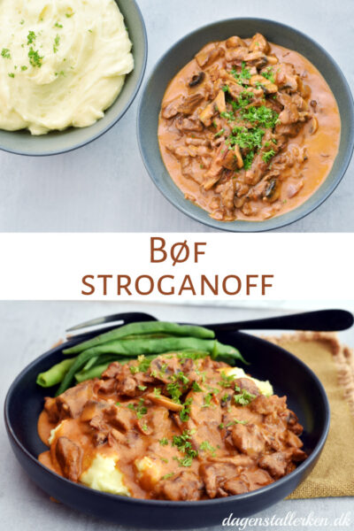 Bøf stroganoff | Dejlig smagfuld simremad for hele familien
