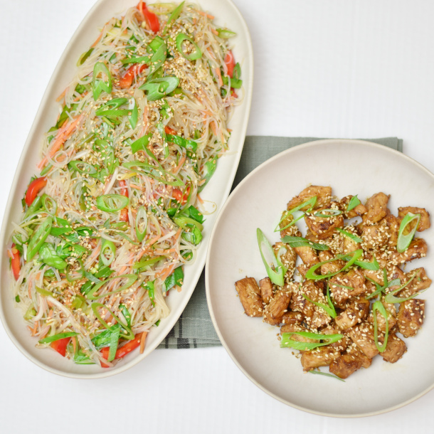 Asiatisk nudelsalat