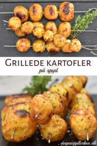 Grillede kartofler