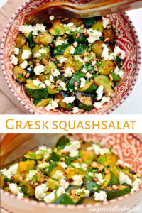 Græsk squashsalat