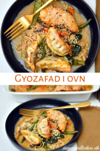 Gyoza fad i ovn