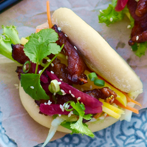 Bao med sprødt flæsk