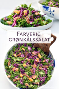Grønkålssalat med rødkål