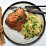 Kyllingelår på kartoffelbund