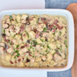 Kylling med bacon, champignon og blomkål Kylling med bacon, champignon og blomkål